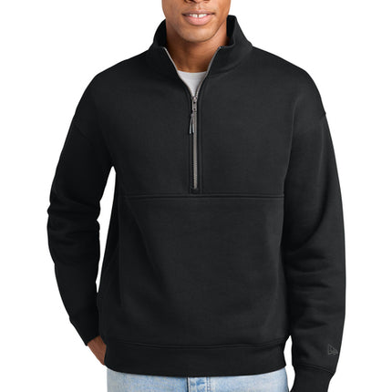 Custom New Era Heritage Fleece 1/2-Zip
