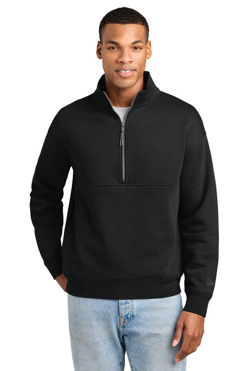 Custom New Era Heritage Fleece 1/2-Zip