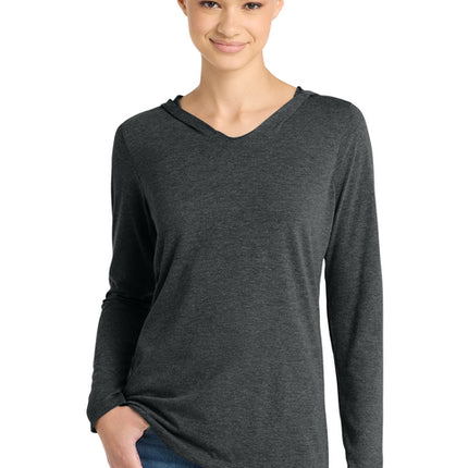 Custom District Women's Long Sleeve Hoodie