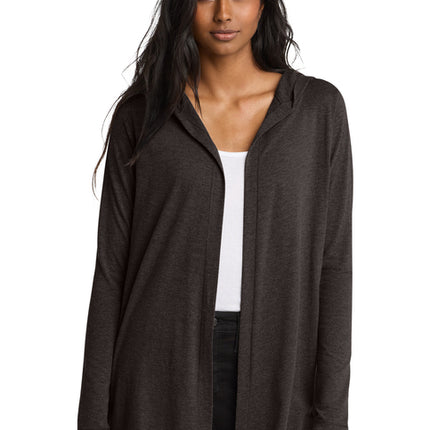 Custom District Women's Hooded Cardigan