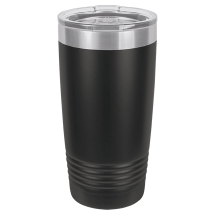 Black ringneck tumbler