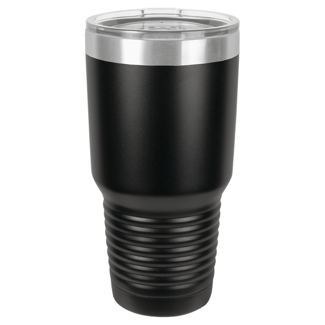 Engraved Polar Camel 30 oz Tumbler - Black Ringneck