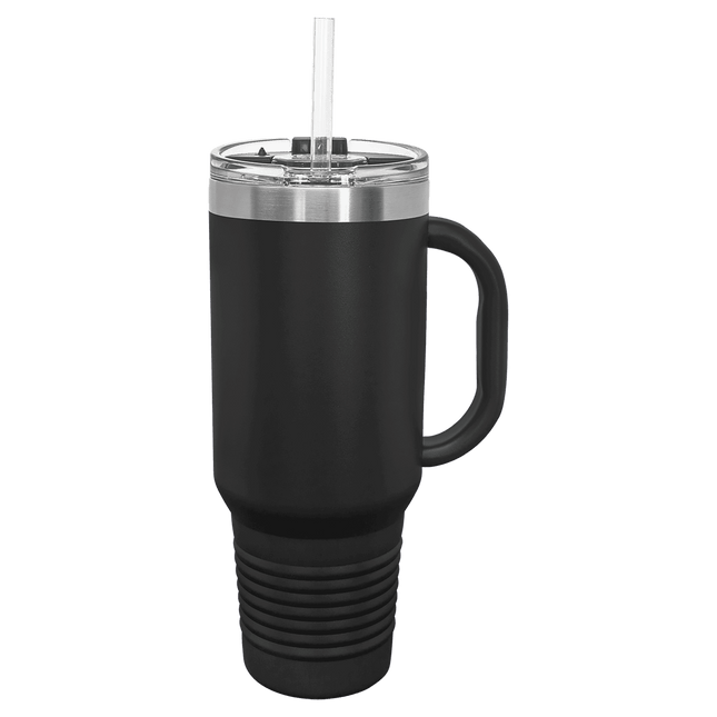 Polar Camel 40 oz Travel Mug - Black