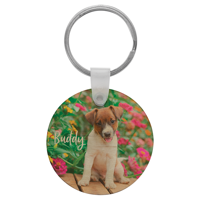 Sublimatable wood keychain