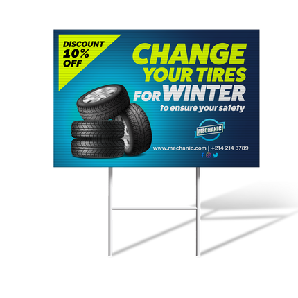 Coroplast Yard Signs